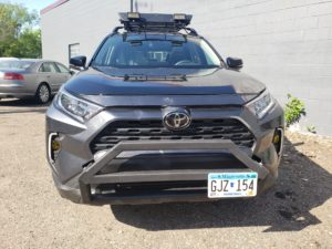2020 Toyota RAV4 Overland front push bar / bumper